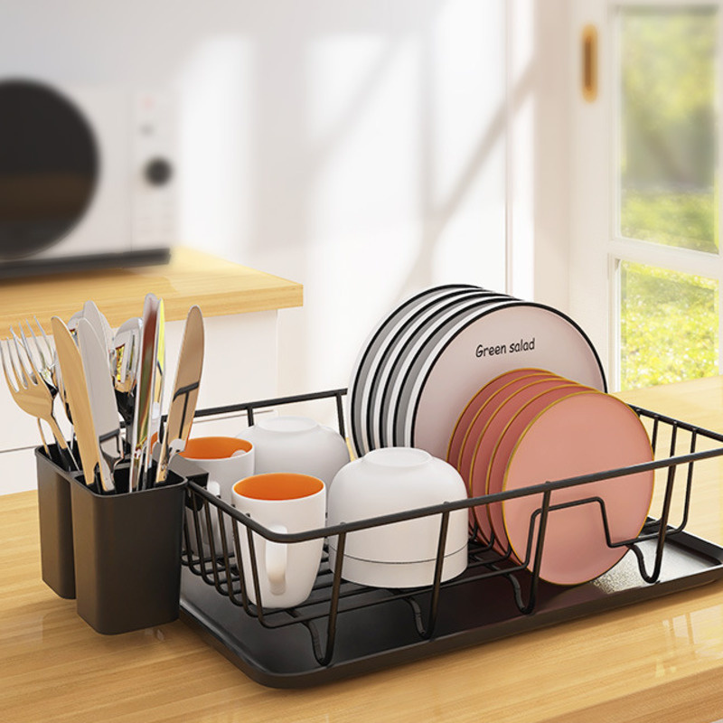 DishRack – Premium Stainless Steel Dish Organizer — HomeFaves